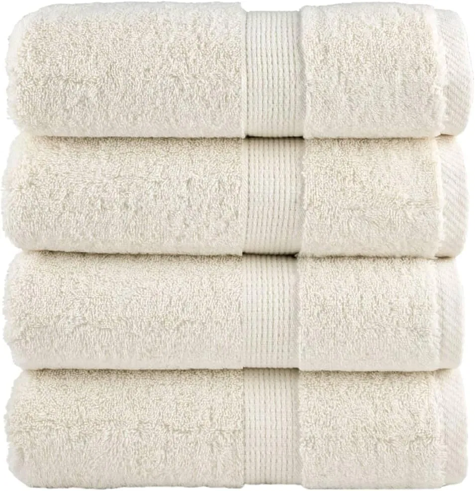 Мочалки 4 шт, Creme, 30x30 см, 600 г/м2 Generisch