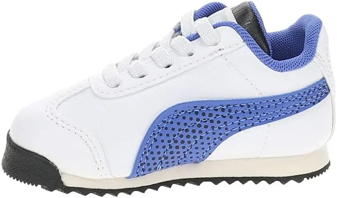 Детские кроссовки для мальчиков с шнуровкой Roma Gen PUMA, White — фото 3