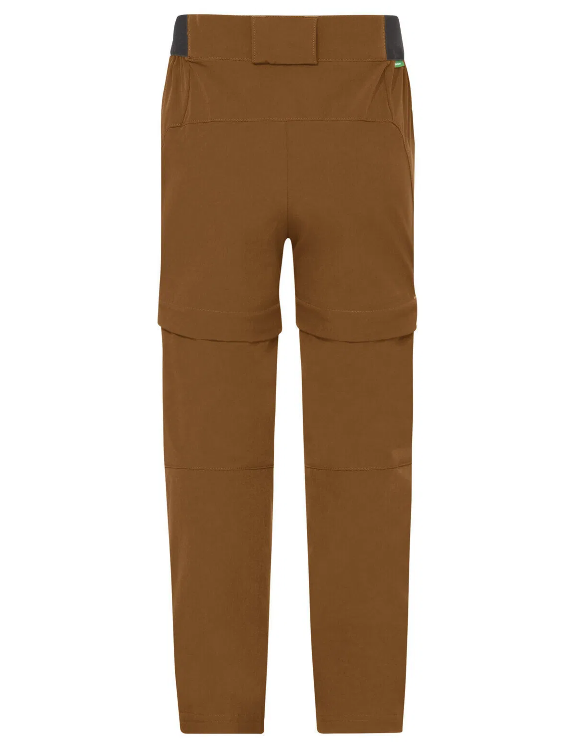 Детские брюки для активного отдыха с отстегивающимися штанинами Outdoor-Hose Kids ZO Pants Slim Fit Vaude, Braun — фото 2