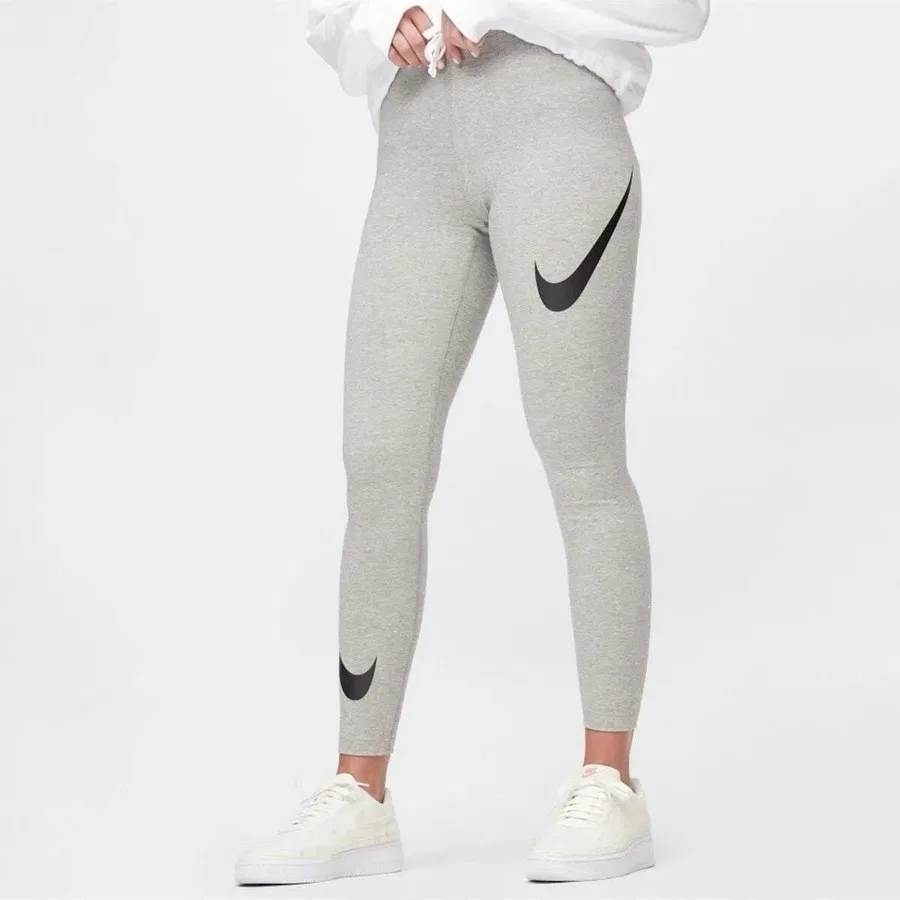 Женские леггинсы с высоким поясом Sportswear Swoosh Leg-A-See Nike, Разноцветный