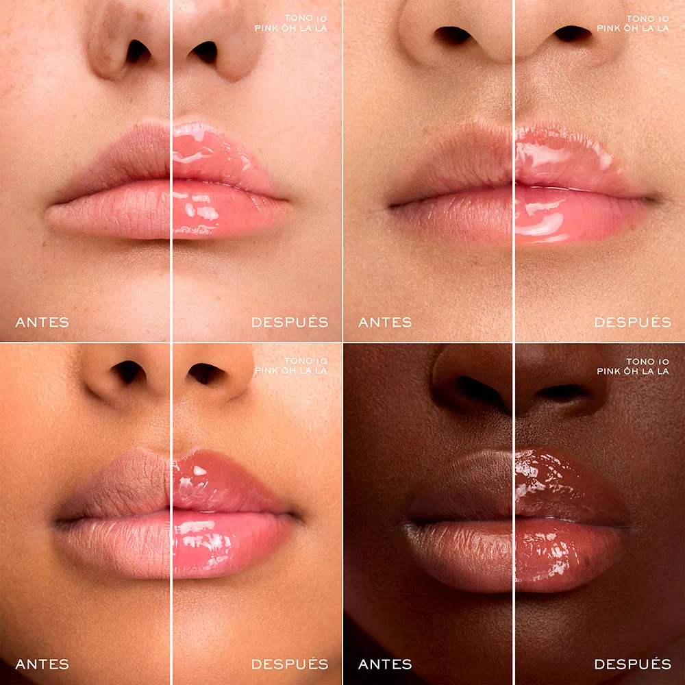 Блеск для губ Lancôme Lip Idôle JuicyTreat, 9 мл, с гиалуроновой кислотой, Pink Ôh La La — фото 3