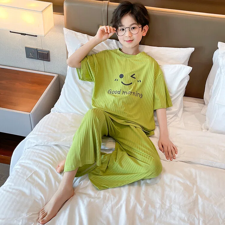 Детский комплект для отдыха Lanza Loungewear Set 2 Piece Set Kids', Light Gray — фото 4