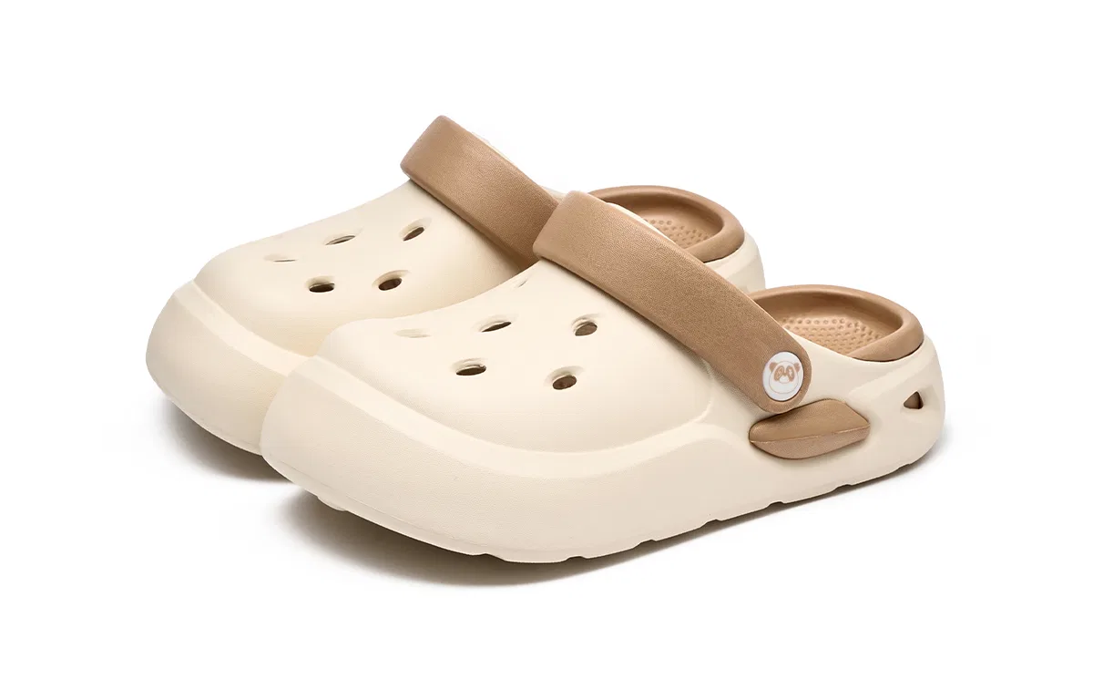 Детские клоги HLA, Beige Brown — фото 3