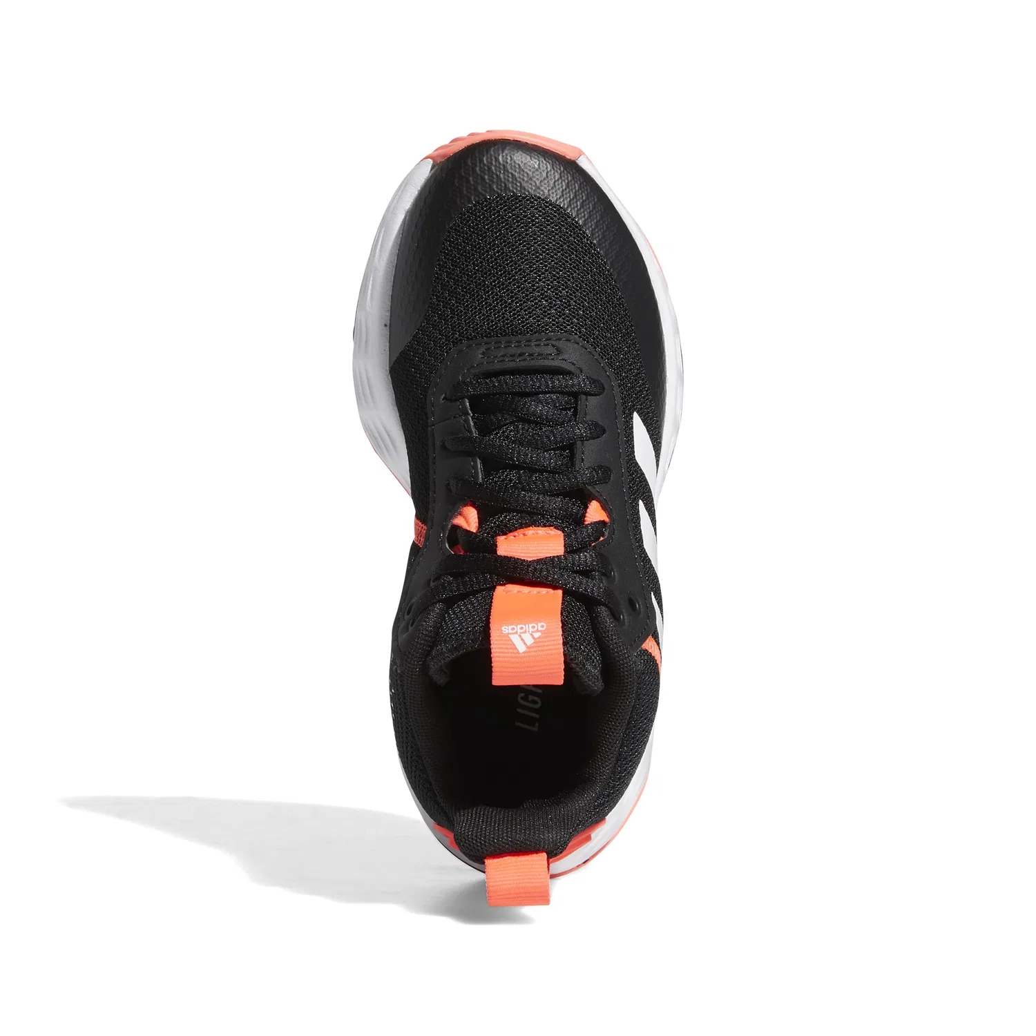 Детские кроссовки для баскетбола Ownthegame 2.0k Adidas, Core Black Ftwr White Turbo — фото 2