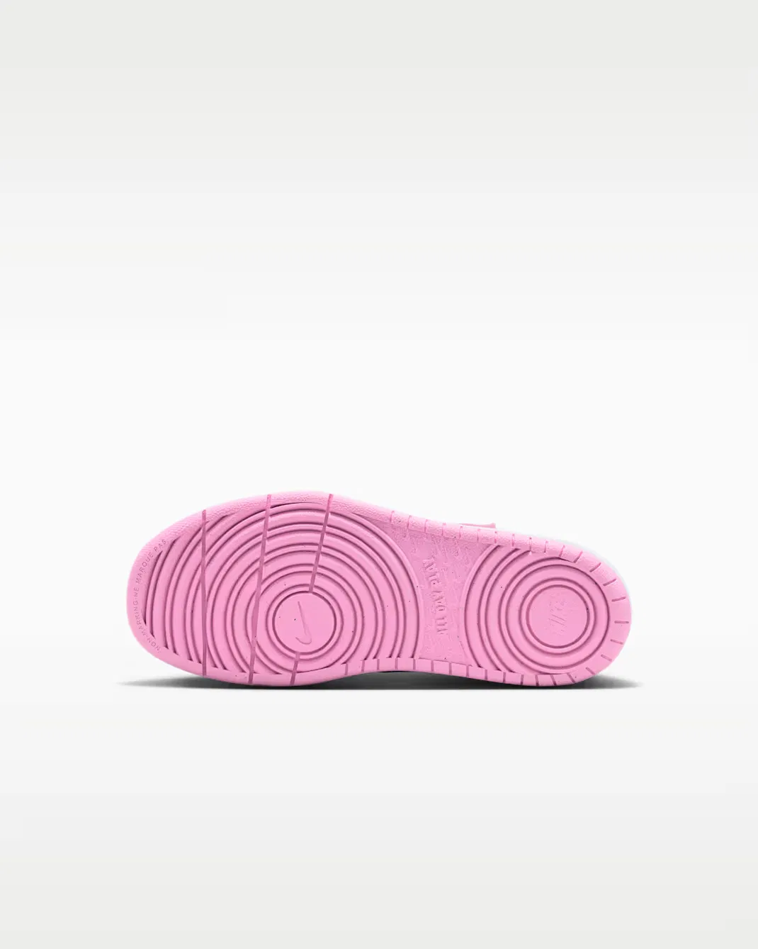 Детская обувь Nike Court Borough Low Recraft, Pink Foam/Pink Rise/White/Ashen Slate — фото 2