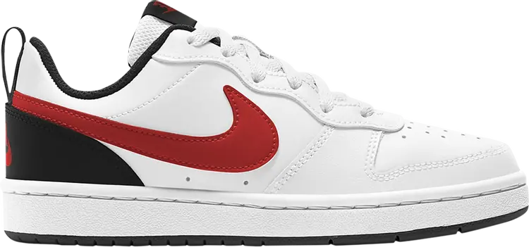 

Кроссовки Nike Court Borough Low 2 GS 'White University Red', белый