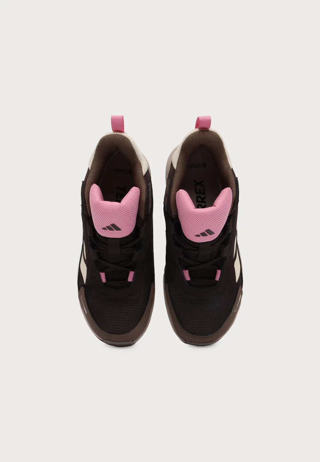 Походные ботинки Anylander средней высоты, унисекс Adidas Terrex, Aurora Coffee/Wonder White/Earth Strata — фото 4