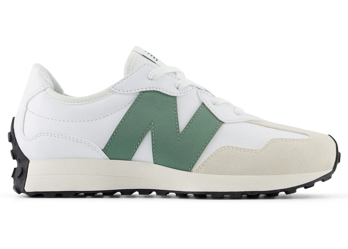 Детские кроссовки Lifestyle New Balance 327, White/Dark Juniper