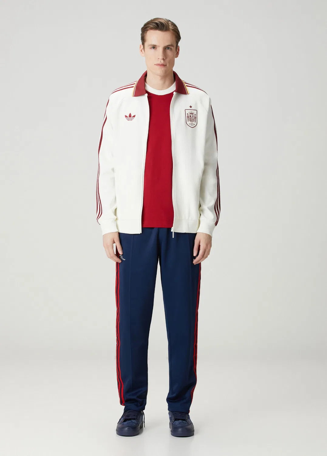 Футболка Manchester United Adidas, красный — фото 2