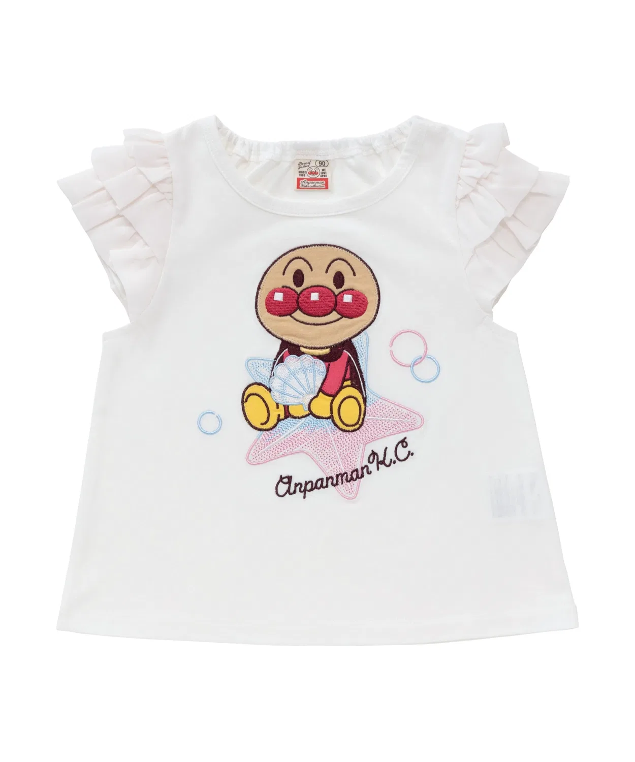 Детская футболка с длинным рукавомс аппликацией ANPANMAN KIDS COLLECTION, Sax Blue — фото 2