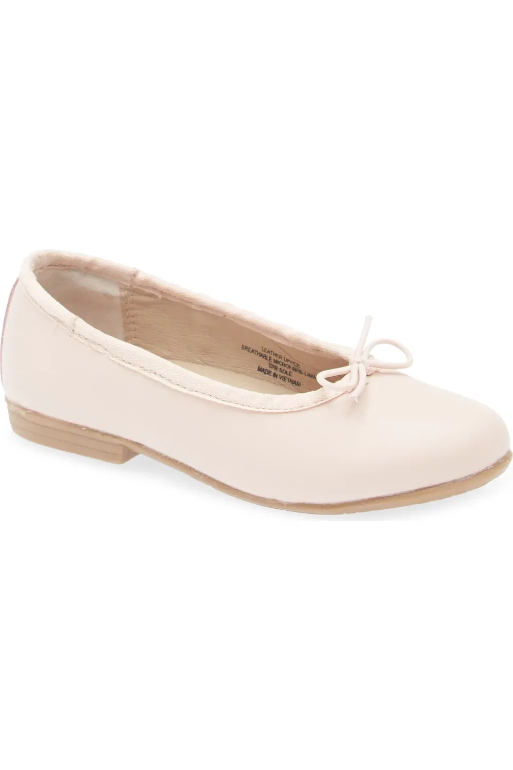 Детские туфли-лодочки на плоской подошве Brule Old Soles, Powder Pink