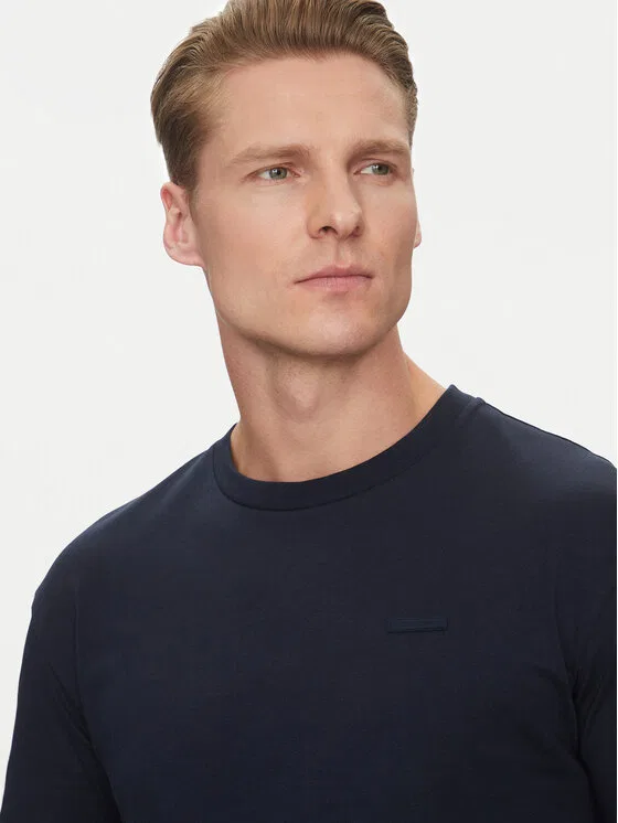 Футболка comfort fit Calvin Klein, темно-синий — фото 4