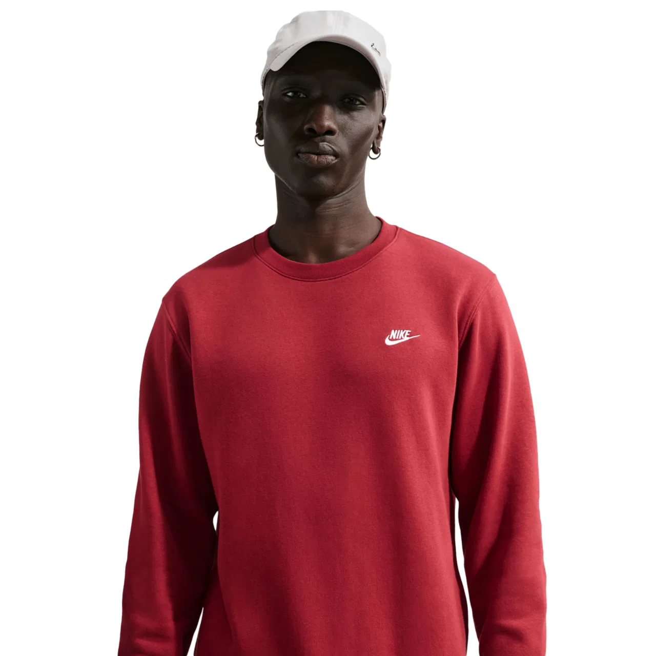 Куртка мужская Club Crew Nike, цвет White/Red