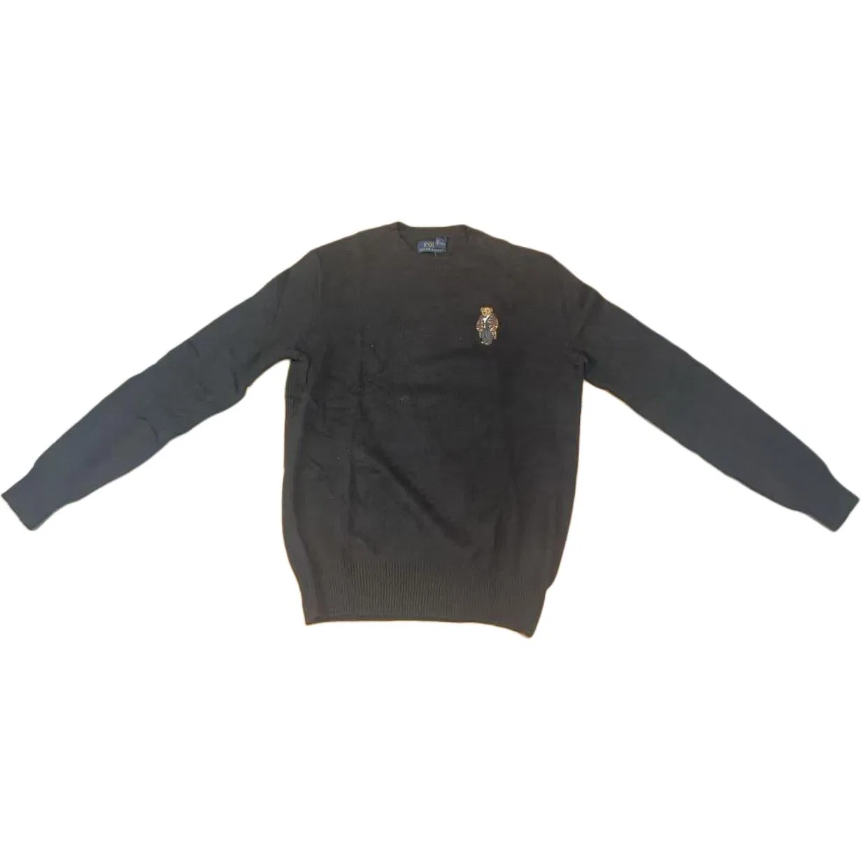Женский свитер с принтом Polo Bear Black Polo Ralph Lauren