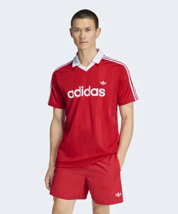 Футболка с коротким рукавом Archive Color Engineered Jersey, Adidas, красный