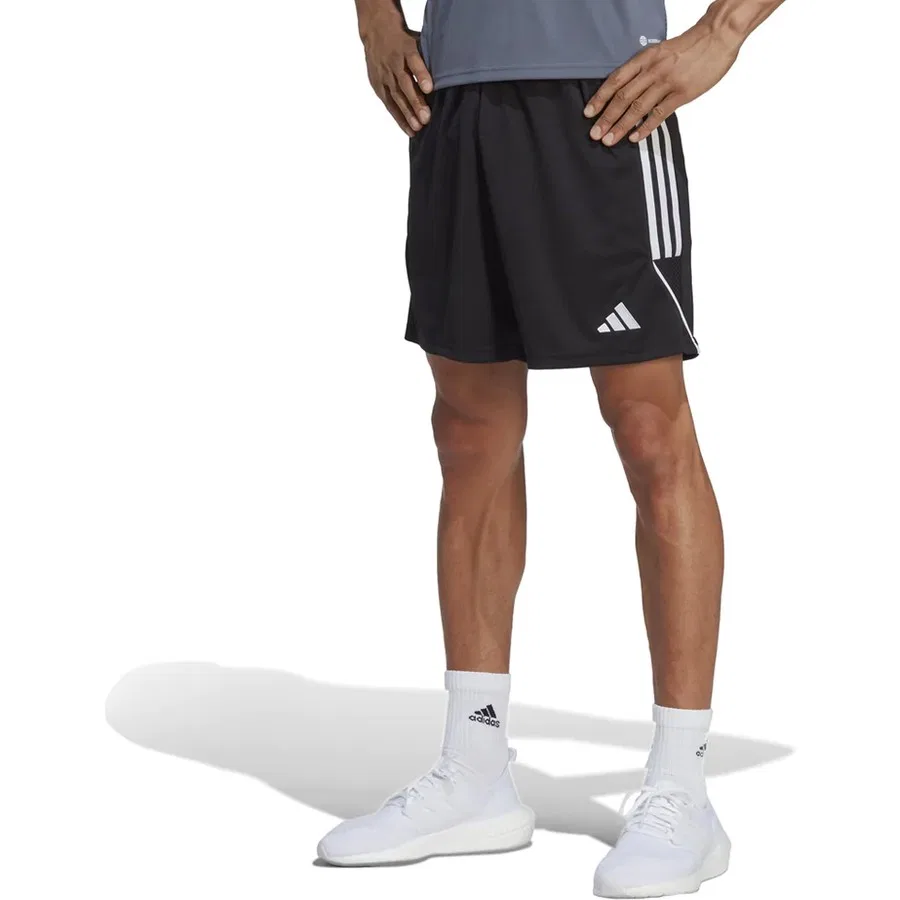 Шорты спортивные с эластичным поясом Tiro 23 Sho adidas, Черный