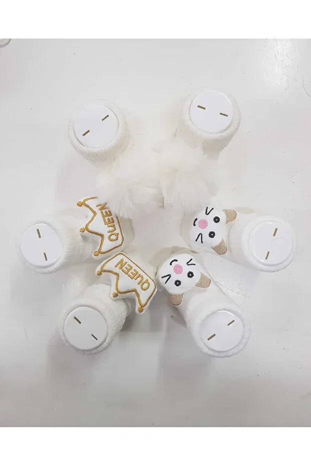 Детские носки для новорожденных хлопковые 3-Pack Baby By Bumbo, Nude Color
