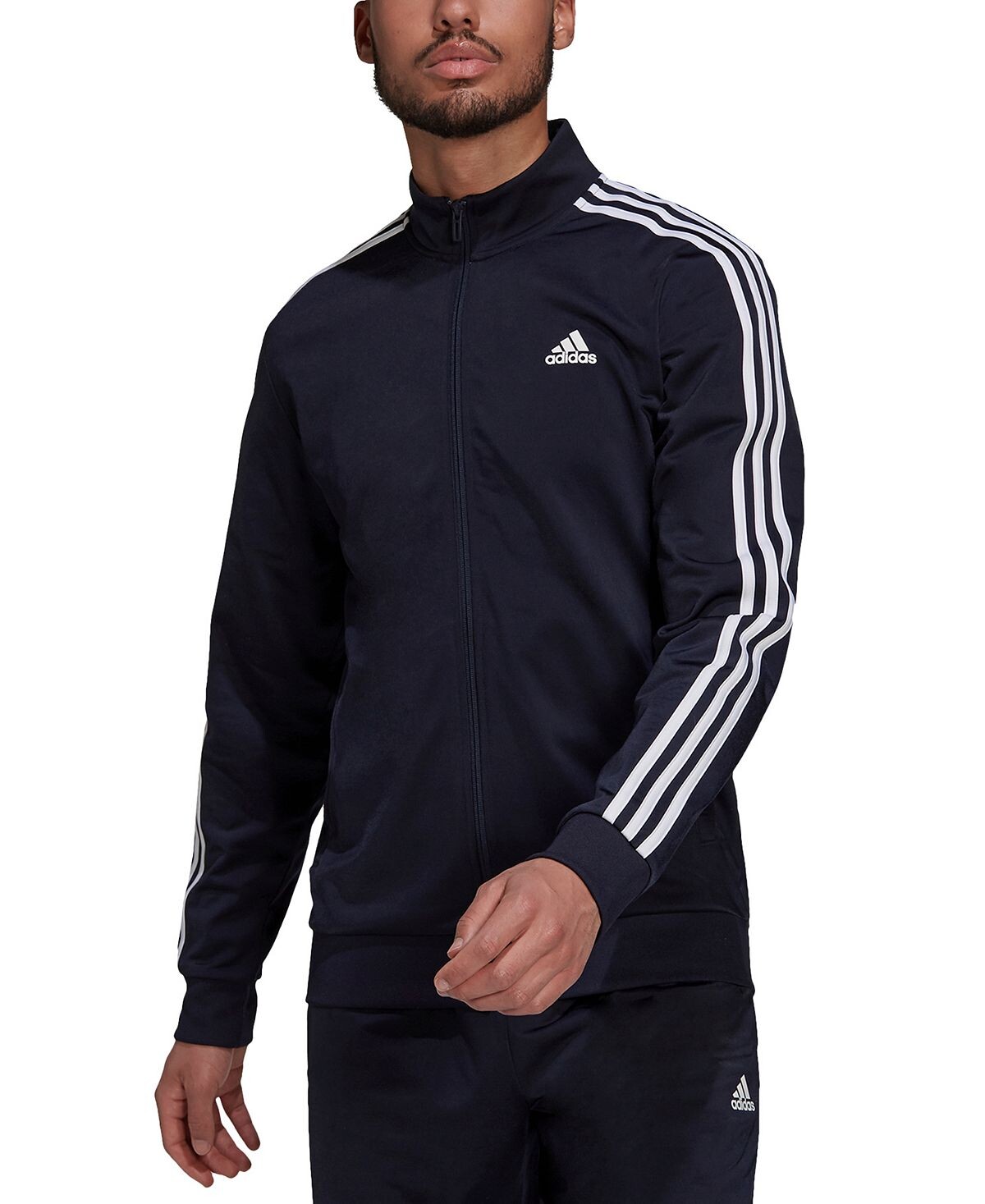 

Мужская куртка Adidas Tricot Track, темно-синий, Черный, Мужская куртка Adidas Tricot Track, темно-синий