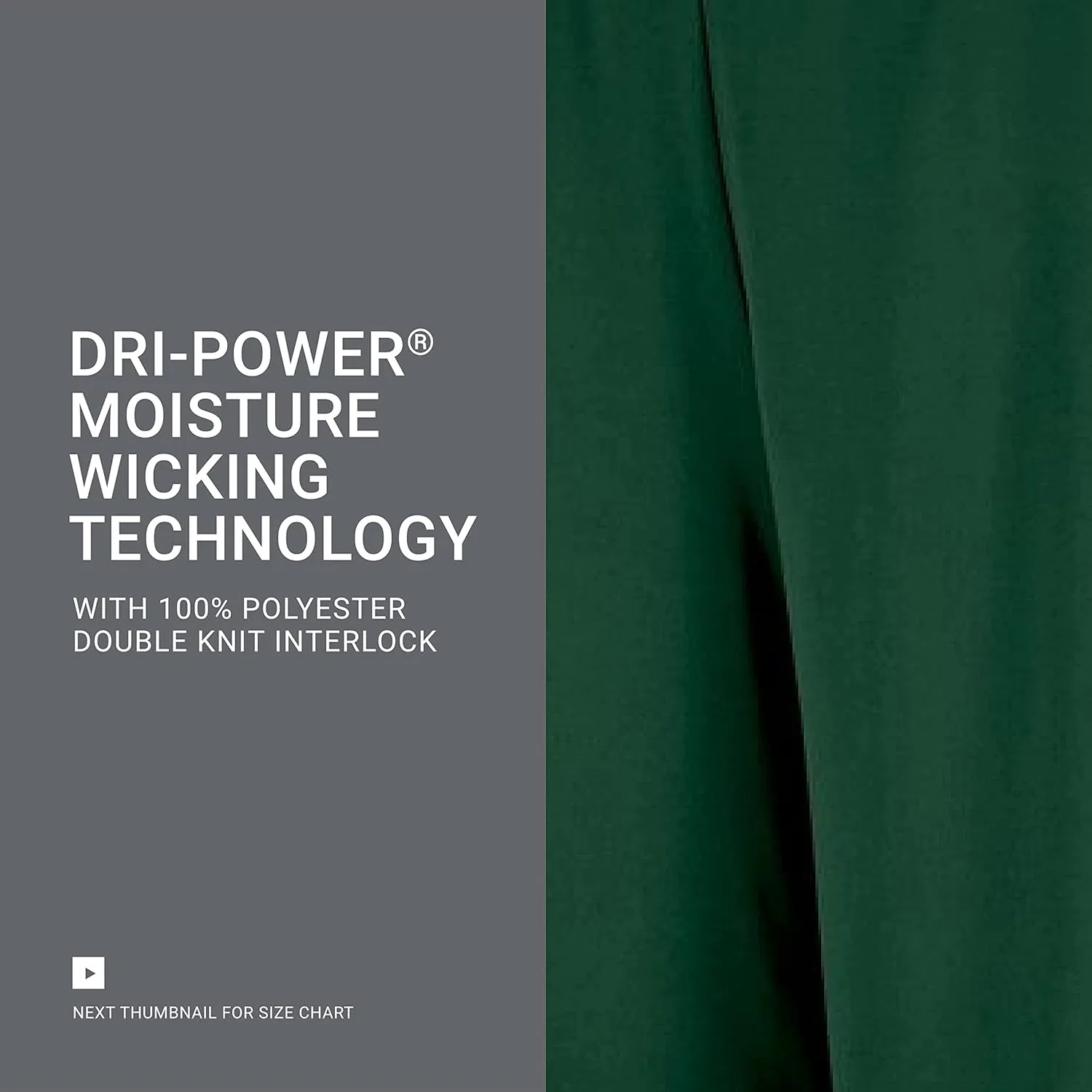 Спортивные шорты Russell Athletic Dri-Power Performance с карманами, темно-зеленый — фото 4