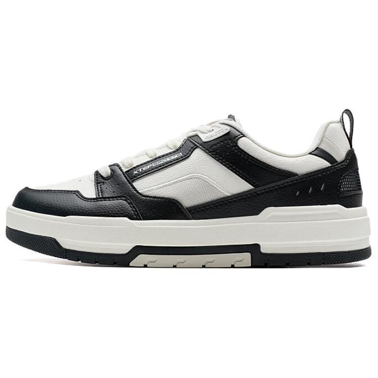 

XTEP Износостойкие, нескользящие, низкие кроссовки для скейтбординга, мужские, белые, черные