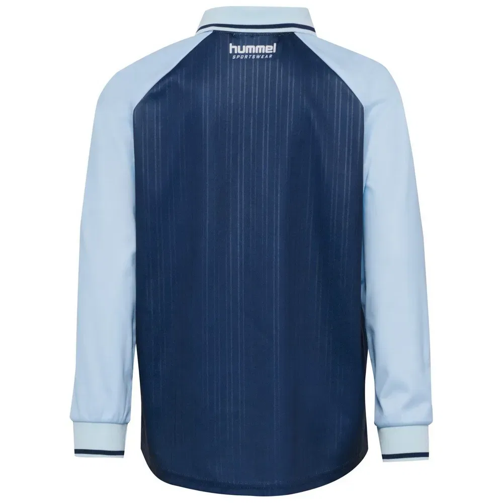 Футболка с длинным рукавом Loose Stripe Soccer Hummel, синий — фото 4