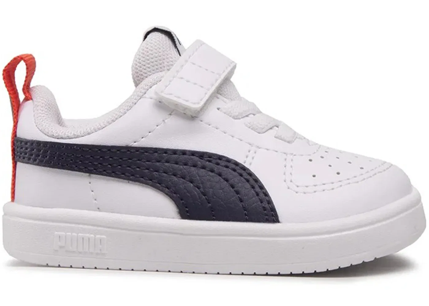 Детские кроссовки Lifestyle Puma Rickie AC, White/Peacoat/Red