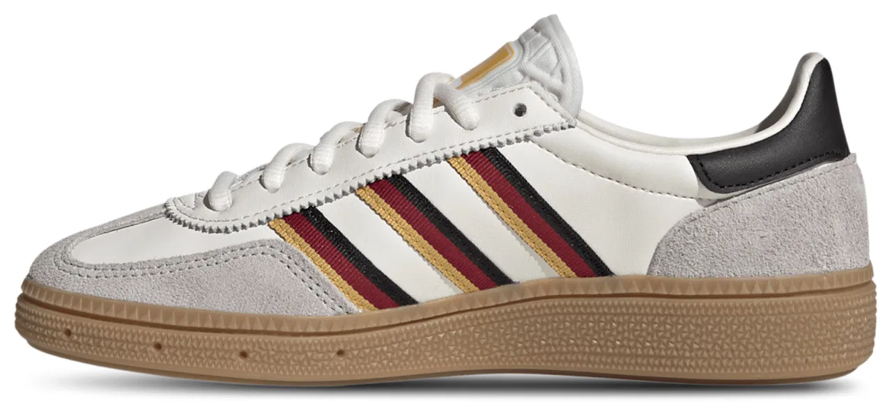 Кеды для мальчиков Handball Spezial Adidas, белый/желтый — фото 2