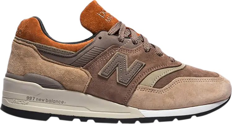 

Кроссовки New Balance 997 Made in USA 'Earth Tones', коричневый