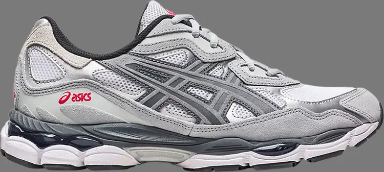 

Кроссовки gel nyc 'white steel grey' Asics, белый