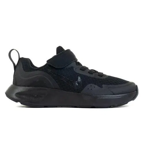 Детские кроссовки с липучкой Nike Wearallday, Schwarz