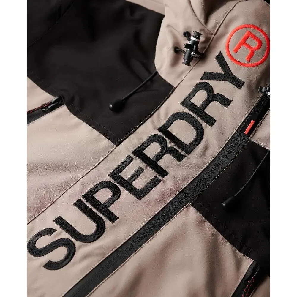 Мужская ветровка Superdry, Цвет Beige — фото 2