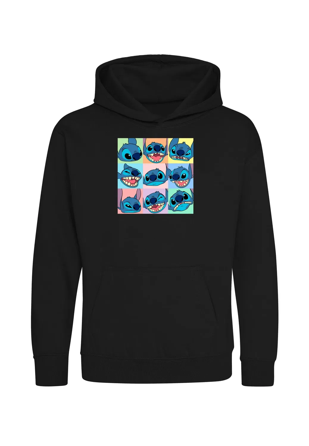 Худи Lilo & Stitch 9 box stitch Henry Tiger, Jet Black