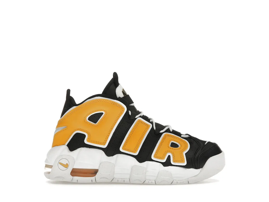 Детские кроссовки Lifestyle Nike Air More Uptempo Nike, Black/University Gold/White