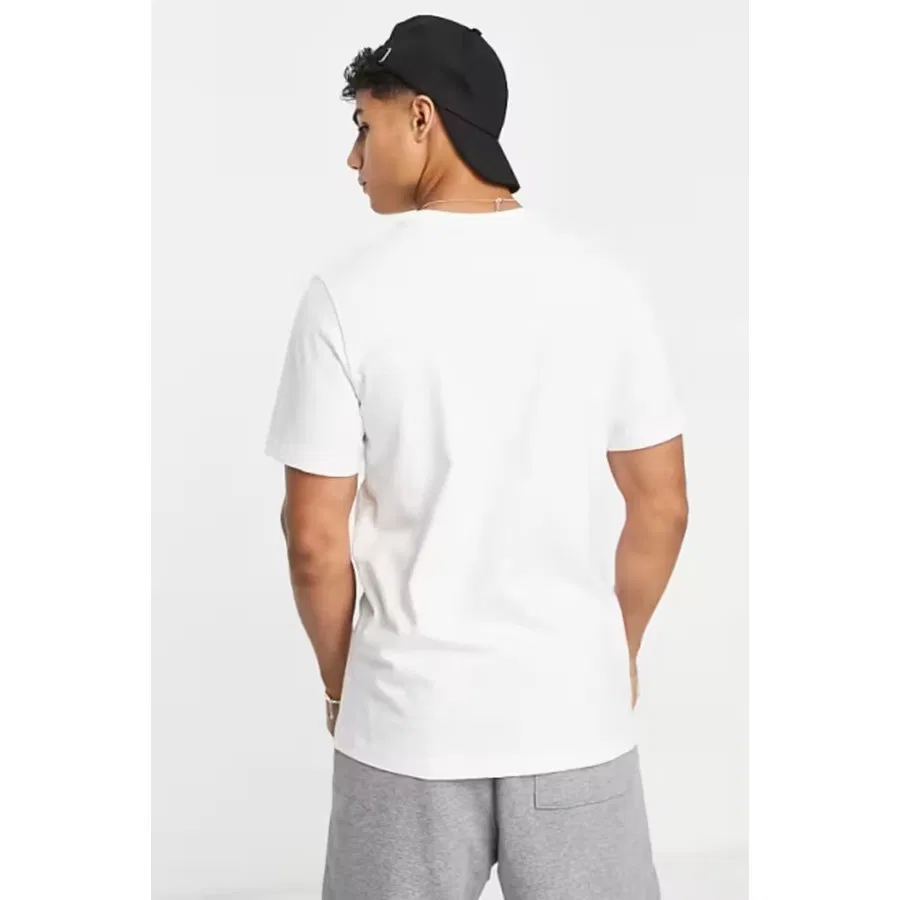 Футболка с коротким рукавом из хлопка Jordan Jumpman Nike, Белый — фото 3
