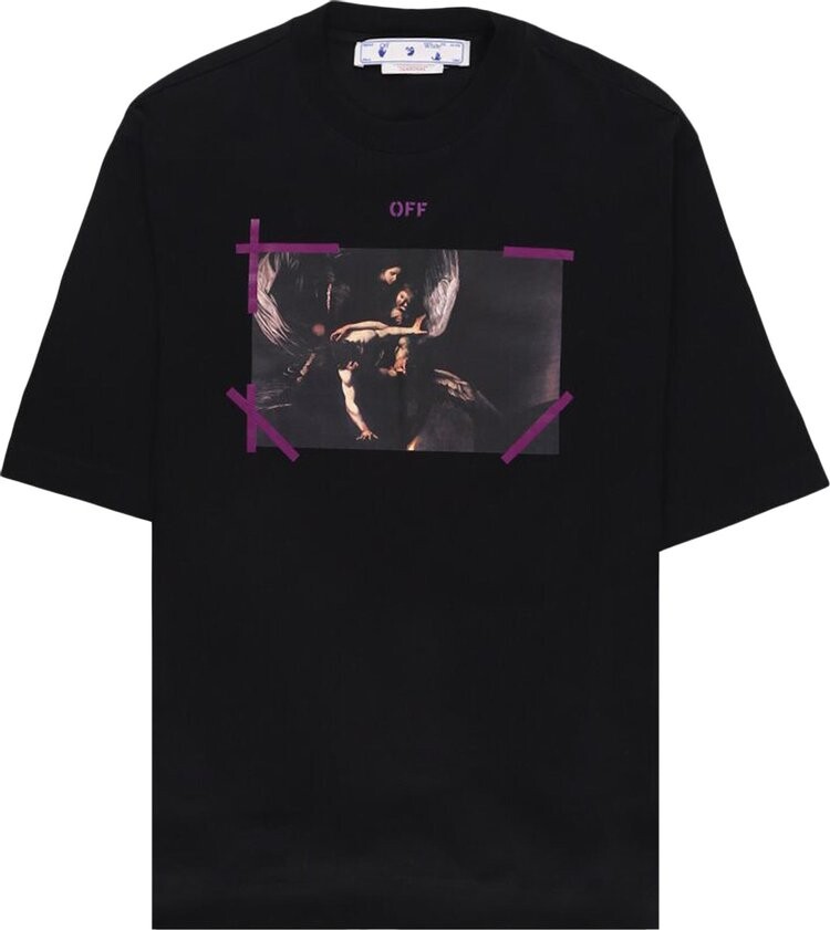 

Футболка Off-White Arrow Caravaggio Mercy Tee 'Black', черный