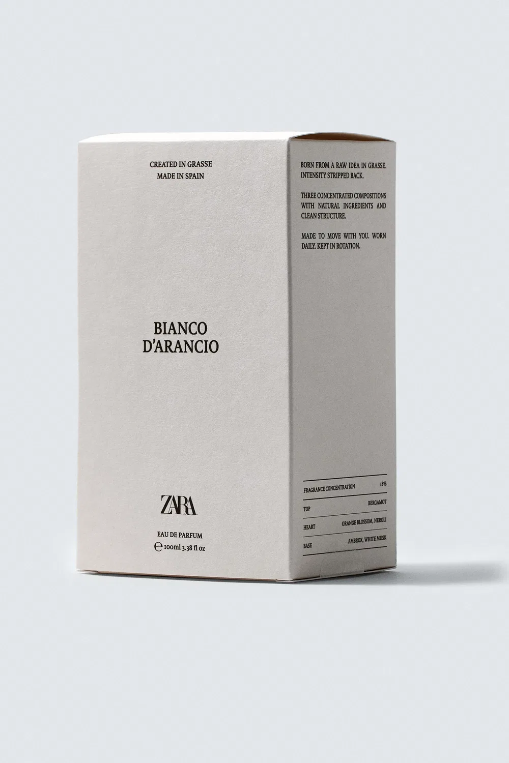 Парфюмерная вода BIANCO D´ARANCIO 100 мл (3,38 жидких унций) ZARA — фото 2