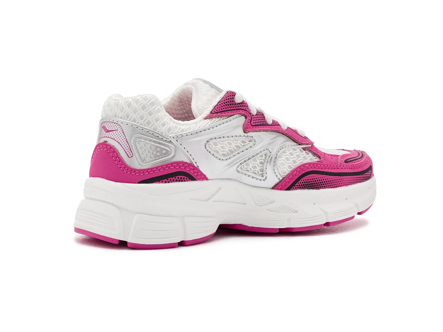 Кроссовки Turbo XT (для маленьких и больших детей) Saucony Kids, White/Pink — фото 4
