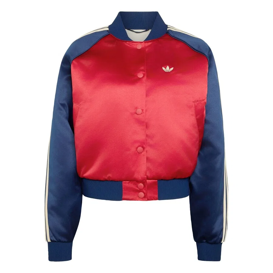 Куртка ADIDAS ORIGINALS Between-Season 'SST' красного цвета