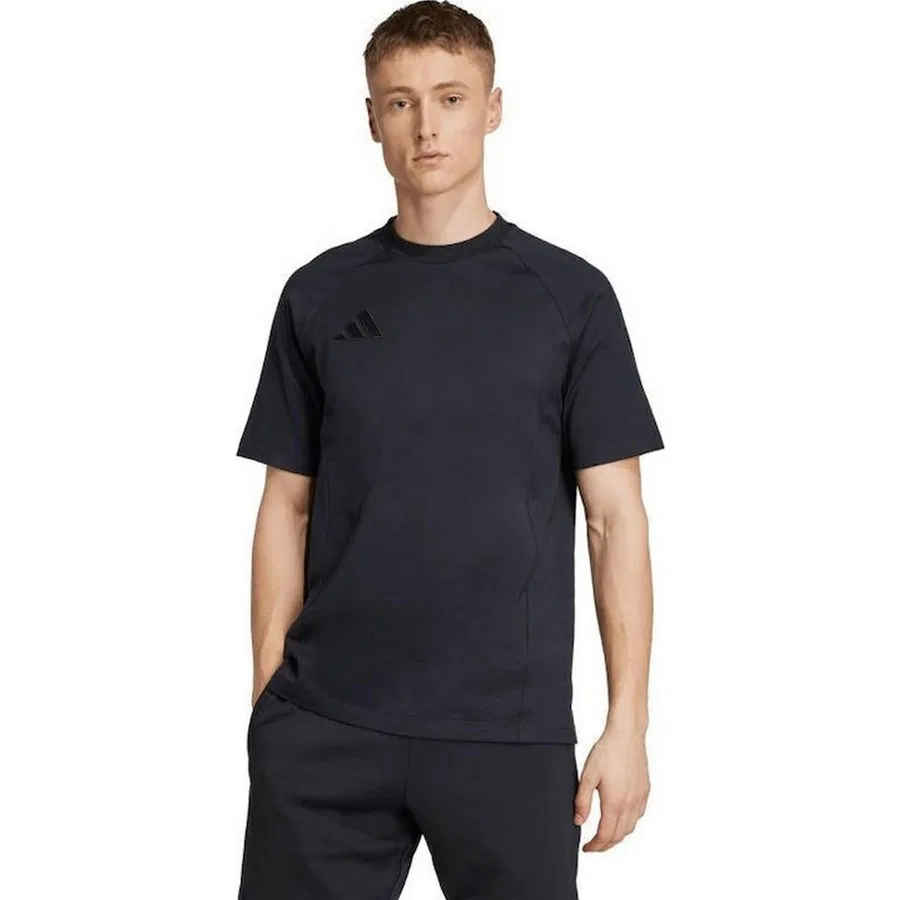 Футболка спортивная с длинным рукавом Tiro25 adidas, Черный