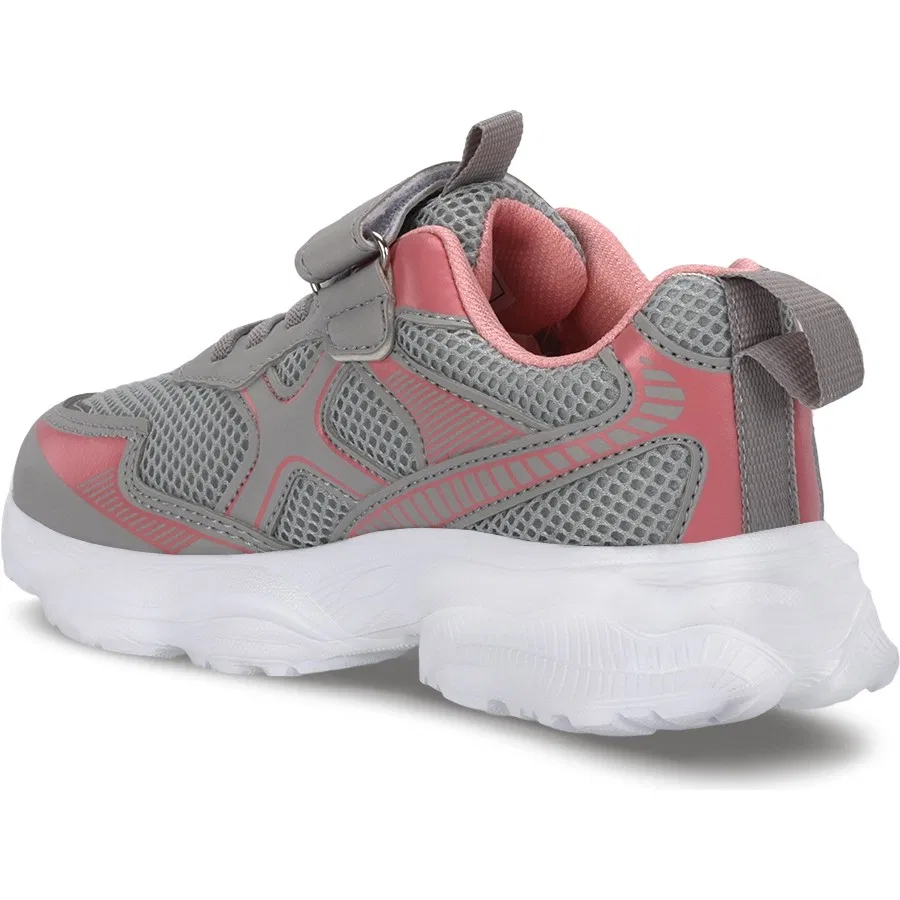 Детские спортивные туфли с липучкой Fast Track I Slazenger, Черно-розовый — фото 3