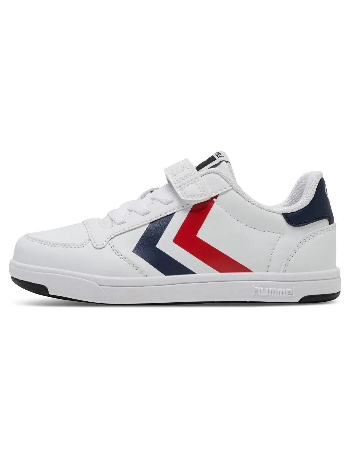 Детские кожаные кроссовки Stadil Light Hummel, Weiss Schwarz