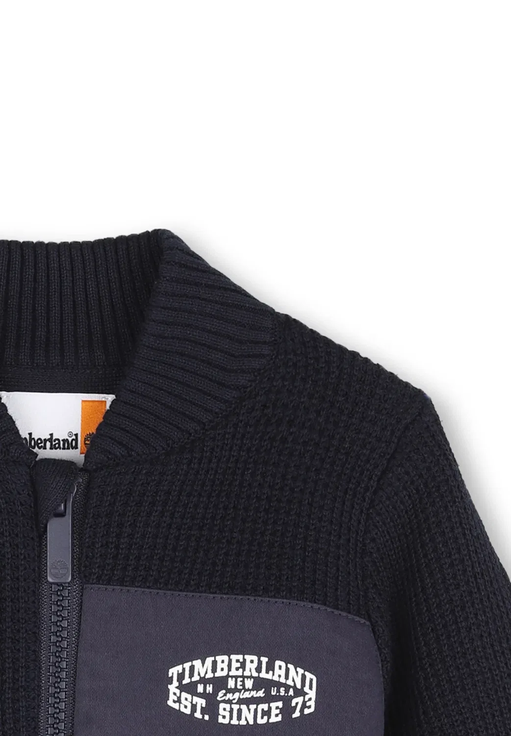 Cardigan en tricot - cardigan Timberland, Bleu Cargo — фото 3