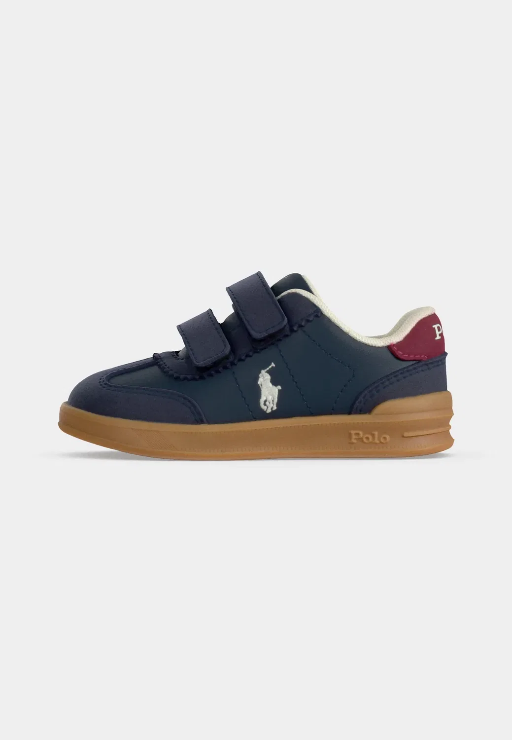 Холлис - тренеры Polo Ralph Lauren, Navy/Dark Navy Icro/Dark Red /Cream — фото 2