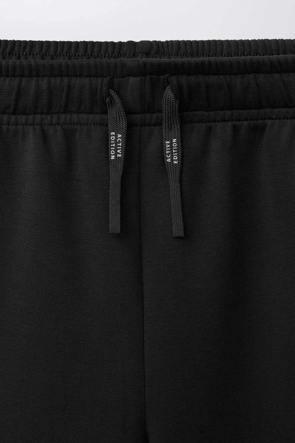 Спортивные шорты-бермуды с контрастной отделкой. ZARA, Charcoal — фото 3