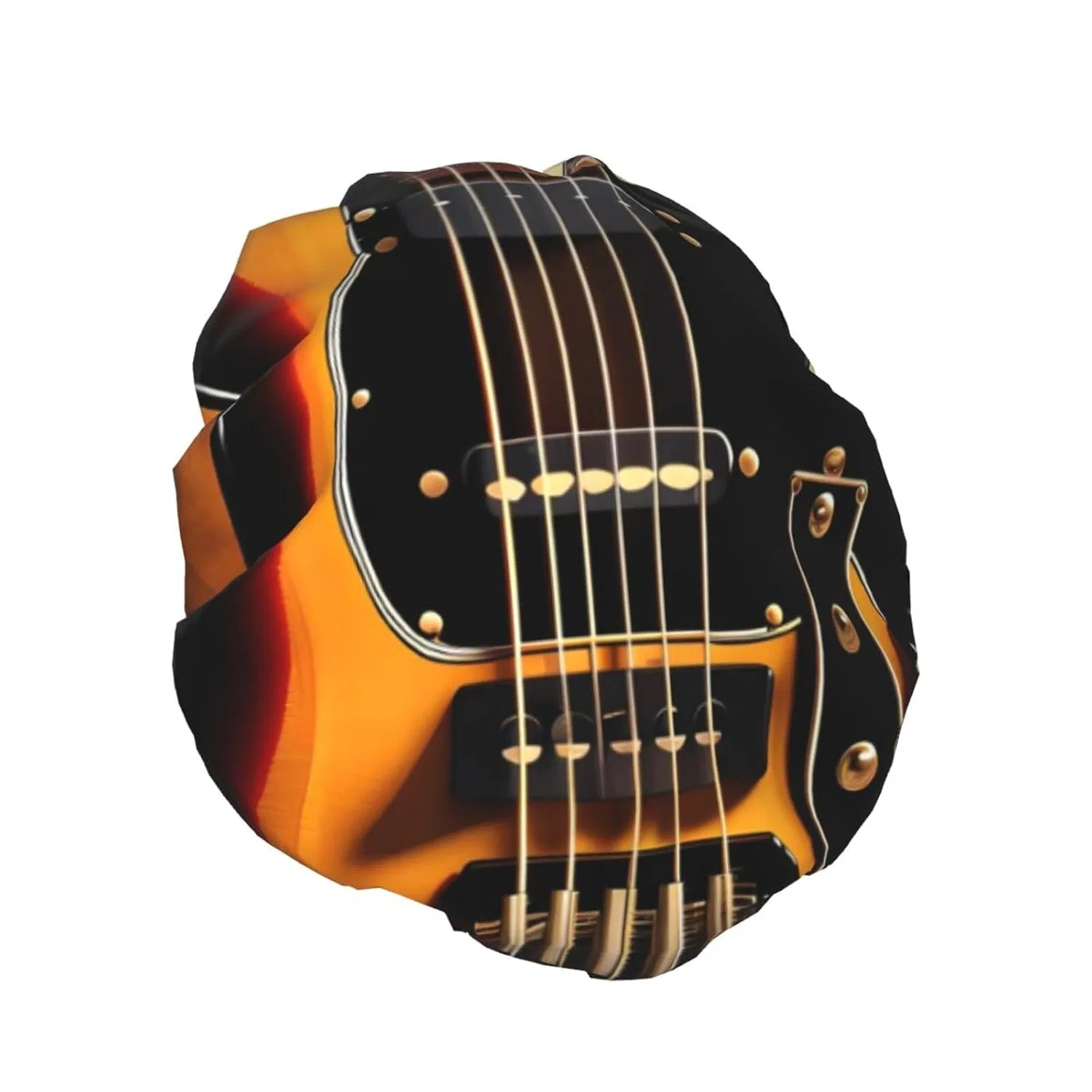 Шапочка для душа with Instrument Guitar Print, Double Layer, SSYGHT — фото 2