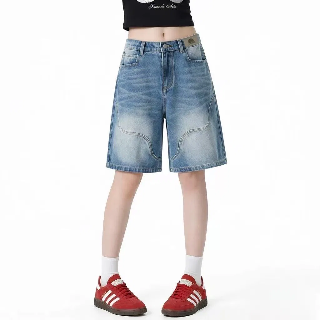 Детские джинсовые шорты Unisex MostwantedLab, Blue — фото 4