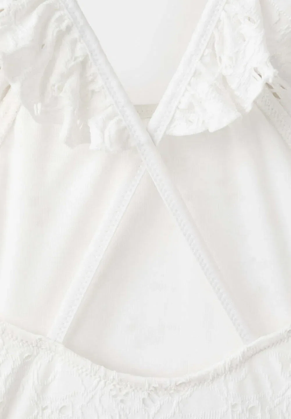Боди младенца Mango Kids, White — фото 4