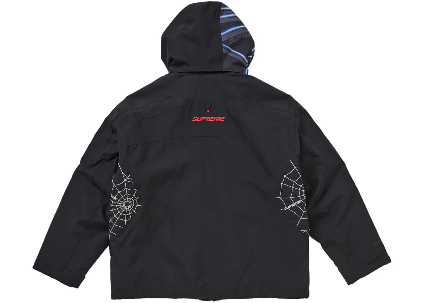 Мужская куртка техническая Supreme Spyder, Black — фото 2