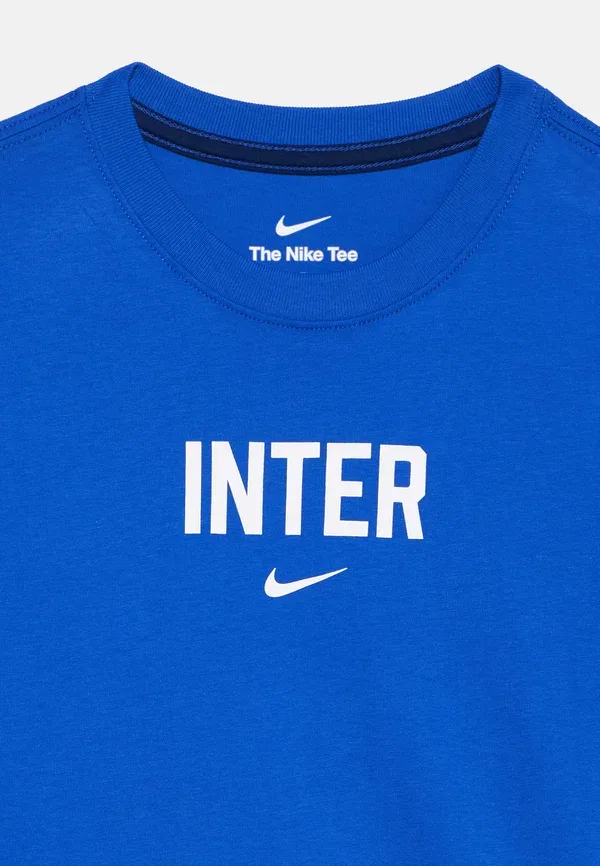 Футболка хлопковая Inter tee unisex, Nike Performance, Lyon Blue, синий — фото 4