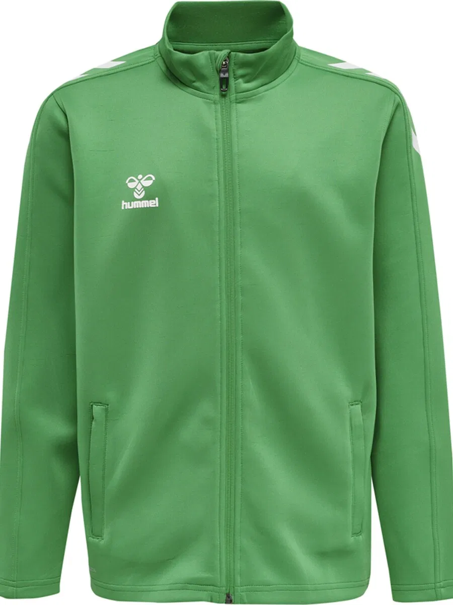Толстовка на молнии Hummel Athletic 'Core XK' в цвете Kiwi — фото 2